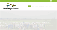 Desktop Screenshot of klompenhoeve.nl